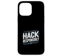Pruebas de penetración "HACK RESPONSABLE" Ciberseguridad Carcasa para iPhone 13 Pro Max
