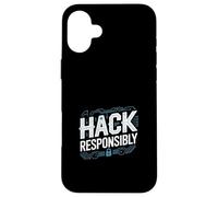 Pruebas de penetración "HACK RESPONSABLE" Ciberseguridad Carcasa para iPhone 16 Plus