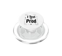 Pruebo en Prod Desarrollador de Software Programación Devops Divertida PopSockets PopGrip para MagSafe
