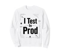 Pruebo en Prod Desarrollador de Software Programación Devops Divertida Sudadera