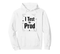 Pruebo en Prod Desarrollador de Software Programación Devops Divertida Sudadera con Capucha