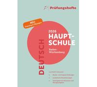 Prüfungsheft - 2026 Deutsch Hauptschule - Baden-Württemberg - Original-Prüfungen und Lösungen