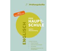 Prüfungsheft - 2026 Englisch Hauptschulabschluss - Baden-Württemberg - Original-Prüfungen und Lösungen