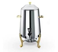 PRUJOY Máquina de Bebidas de Acero Inoxidable, cafetera Comercial, máquina de Leche de autoservicio, Olla de Jugo de Hotel, Dos métodos de conservación del Calor (Electricity)