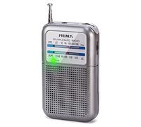 PRUNUS DE333 FM Am Transistores Radio Portatil Pequeña con Excelente Señal | Mini Radio de Bolsillo, Sintonizador con Indicador, Radio Pilas Funciona con AAA Pilas, para Caminar, Viajar, Emergencia