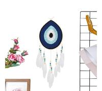 Pruojhw Atrapasueños para adultos, Atrapasueños contra el mal de - Decoración de pared Boho Dream Catcher Evil Eye | Decoración de pared Boho Dream Catcher para familia, dormitorio, hogar, adorno de