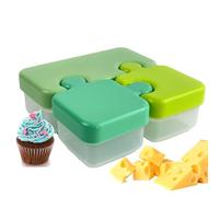 Pruojhw Bandeja De Bocadillos - Reutilizable Para Preparación Y Servicio De Comidas,Soporte De Snack Reutilizable,Para Bebés Adultos Escuela Viaje Al Aire Libre Trabajo Playa Mesa Dulces Galletas