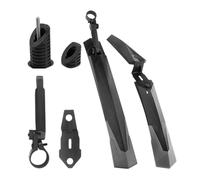 Pruojhw - Barro de Bicicleta de montaña, Barro/Trasero, Montaje Rápido Ajustable Integral Neumáticos Anti-Agua Barro Ciudad Eléctrica