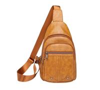 Pruojhw Bolso de hombro delantero para mujer,Bolsas de pecho de viaje para mujer - Bolsa de pecho de viaje para senderismo, bolso pequeño e informal largo para compras, amarillo, ver descripción