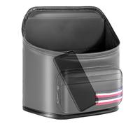 Pruojhw Caja Organizadora para Respaldo de Asiento de Coche - Estuche Multibolsillo para Llaves - Portavasos de Piel Sintética para Reposacabezas de Coche - Para Teléfono Bolso Taza Pasajeros Hombres