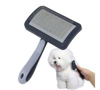 Pruojhw Cepillo de aseo de perros, cepillos para mascotas, cepillo para perros Demating Hair Com Camm, Demating Comb -Underegoat, herramienta de masaje de suministros de mascotas para cachorros en