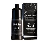 Pruojhw Champú para colorear el cabello - Champú natural fuerte para teñir instantáneamente, acondicionador para transformar el color del cabello, para los amantes de la familia, amigos, abuela