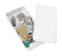 Pruojhw Compartimento secreto, caja de almacenamiento antirrobo, diseño de banco de energía, objetos secretos, para llaves de coche, joyas, objetos de, dinero en efectivo, avión, equipaje, bolso
