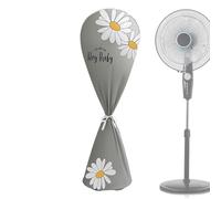 Pruojhw Cubierta para ventilador de pedestal,Cubierta de almacenamiento para ventilador de pedestal | Cubierta para ventiladores redondos de pie - Funda para ventilador eléctrico, cubierta para