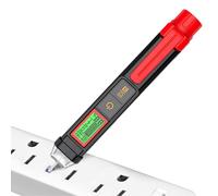 Pruojhw Detector de Voltaje,Bolígrafo Detector de Circuitos de Precisión | Comprobador Sin Contacto Con Pantalla LCD Digital Para Automóvil, Hogar E Industria