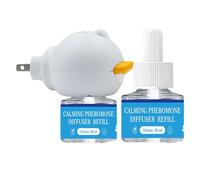 Pruojhw Difusor Calmante para Perros | Productos Relajantes para el Bienestar | Difusor De Feromonas Relajantes De Cobertura Amplia para Perros De Todos Los Tamaños, Cuidado contra