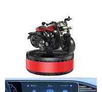 Pruojhw Eliminador de olores ambientador de coche, aromaterapia solar para coche,Difusor de de aromaterapia con energía solar | Accesorios de decoración interior de automóviles para automóviles,