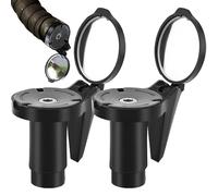 Pruojhw Espejo de bicicleta | Espejo giratorio 360° para el manillar | Lente de bicicleta de montaña | para exterior carretera camping hombres mujeres
