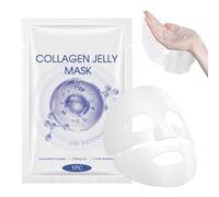 Pruojhw Facial Peel Off | Cuidado de la Piel Hidratante Iluminador - Mujeres Noche Envoltura Facial Mascara,para Belleza Hidratación Mujeres Niñas Adolescentes Viajes Diarios Neg