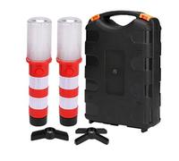 Pruojhw Fuego Magnético Coche | 3 Modos Luz Portátil Multifunción con de Almacenamiento, Herramienta Auxiliar Vehículos, para Remolque, Astillero, Motocicleta, Autocaravana, y