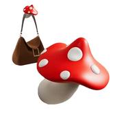 Pruojhw Ganchos montados en la pared - Gancho de seta de resina - Gancho para ropa casa de campo Decoración de pared - Para bolsa de toalla, herramienta de llave, vestidos, cocina, dormitorio, baño