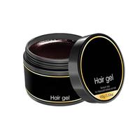 Pruojhw Gel de bordes para mujeres, 100 g de para dominar y controlar, fijador de bordes, para mujeres, rutina matutina, fiestas, bodas, al aire libre, formal, informal