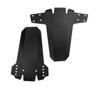 Pruojhw Guardabarros de bicicleta de montaña, guardabarros delantero trasero del neumático de la bici, Piezas de repuesto universales para el tiempo lluvioso Viajero Ciclismo Caminos Parque