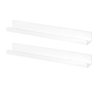 Pruojhw Librería Magnética Para Pizarra Blanca - Estantería de Metal Reutilizable - 2 Piezas Para Pizarra Blanca, Suministros Escolares Para Niños, Maestros, Escritorio