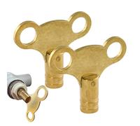 Pruojhw Llave Del Radiador - 2 Piezas De Latón Para Componentes De Calefacción | Llaves De Purga De Aire Para Radiador,Para Camping-Car Residencial Comercial Casa Dormitorio Reparación