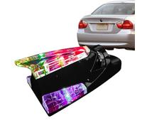 Pruojhw Luz Intermitente LED de Aleta de tiburón | Lámpara de luz Intermitente de energía eólica - Luz de Seguridad en Forma de Aleta de tiburón para Motocicletas, automóviles, Bicicletas, Camiones