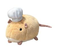 Pruojhw Peluche de Ratón,Ratón Chef de Peluche para Alivio del Estrés - Muñeco de Animal Tierno Juguete Fidget,para Trabajadores, Estudiantes, Adultos, Cumpleaños, Navidad, Premios Aula, Rellenos