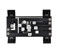 Pruojhw Prensador De Acordes De Guitarra | Entrenador de Guitarra - Herramienta de Aprendizaje Portátil para Principiantes y Amantes de la Música Practicar Lecciones