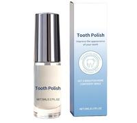 Pruojhw Pulidor para Dientes,Pasta Blanqueadora y Limpiadora - Pintura Blanca De 5 Ml,para la Limpieza, el Mantenimiento, el Enjuague Bucal, las Encías Sensibles y Cuidado Diario