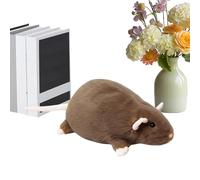 Pruojhw Ratones de peluche como muñeca de juguete acogedora - Animal suave y dulce para acurrucarse y amar | ratones realistas como decoración de mesa - para salón, dormitorio, mesa, habitación