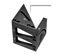 Pruojhw - Regla de ángulo para carpintería, herramienta multifunción desmontable - Escuadra de ángulo para carpintero, para ingenieros carpinteros principiantes en dibujo, trabajos interiores y