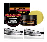 Pruojhw Renovador De Ajuste Automático,100g Pasta Restauradora De Sellos Automáticos - Pasta Renovación Vehículo | Para Detalle Eliminación Rayas Interior Exterior Tablero Parachoques Diario