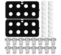 Pruojhw Soporte flotante para plantas de acuario, cesta flotante para acuario, resistente soporte multiusos como decoración para acuario, terrarios, hidroponía, cultivo de plantas