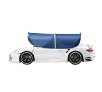 Pruojhw Techo de Parasol de Coche | Universal para Autos,para automóvil Anti-UV Cochera móvil, Paraguas para automóvil a Prueba de Agua Toldo Parasol a Prueba de Sol, Toldo para automóviles