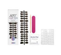 Pruojhw Uñas postizas para pegar en forma cuadrada, uñas artificiales con cobertura completa y superficie brillante para decoración de manicura, uñas postizas cortas para pegar, para ti,