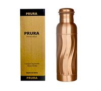 PRURA Copper Water Bottle A Leak Proof Ayurvedic Pure Copper Vessel