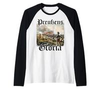 Prusia T | Batalla de Hohenfriedberg | infantería prusiana Camiseta Manga Raglan