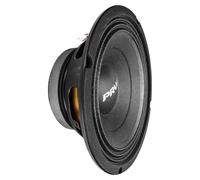 PRV AUDIO 8MB450-4 v2 Altavoz de graves medios de 8 pulgadas, 4 ohmios, altavoz de audio profesional, 93.5 dB, 450 vatios, bobina de voz de 2 pulgadas (individual)
