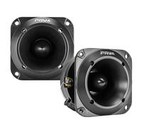 PRV AUDIO TW350Ti-4 - Tweeters de audio para coche de 240 W, titanio Bullet PRO Tweeters de audio de 4 ohmios, alta salida fácil de montar (par)