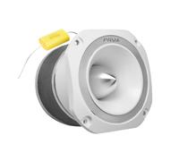 PRV AUDIO TW700Ti blanco 4 pulgadas titanio bala tweeter TW700Ti blanco 240 vatios de potencia, 8 ohmios Super Tweeter, condensador incorporado Pro Audio Conductor de alta frecuencia (Individual)