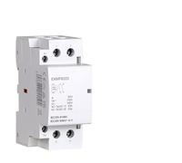 PRXFRWOW Contactor Contactores modulares de CA for el hogar 220 V monofásico 2p 63a 2no Bobina Tipo Carril DIN EKMF-6320-230 Contactor de Repuesto for Electricidad Industrial