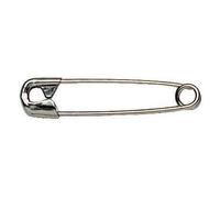 Prym 085271 - Agujas de seguridad (23 mm, 1000 unidades, acero), color plateado