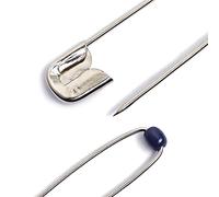 Prym 089183 Imperdibles +bolita 2/41mm Acero plat.