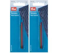 Prym 124101 Agujas para lana Alu surtidas 3pz (Paquete de 2)