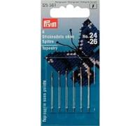 Prym 125561 Agujas de Bordar sin Punta no.24-26 6pz