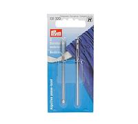 Prym 131320-Spilli a 2 Forme, 2 pezzi, Colore: Argento Agujas De Empuje, Stainless Steel, Multicolor, 2 Unidades, 2